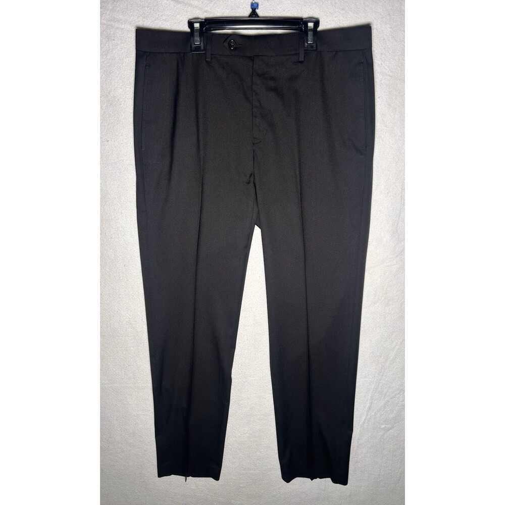 Lauren Ralph Lauren Men’s Black Dress Pants 34W Classic Fit Flat Front Stretch